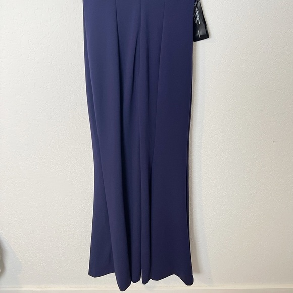 JS Collections Leona Bow Halter Gown - Picture 4 of 8